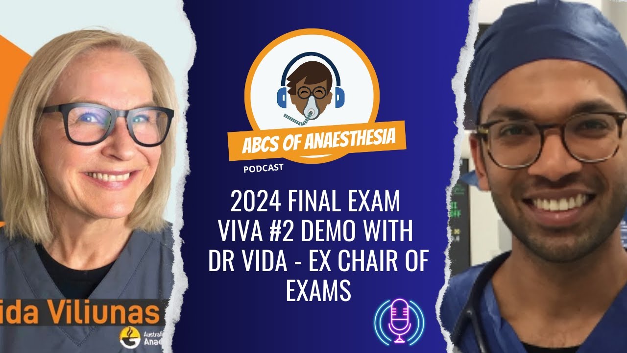2024 Final Exam Viva 2 Demo with Dr Vida | #anesthesiology #anesthesia #exam