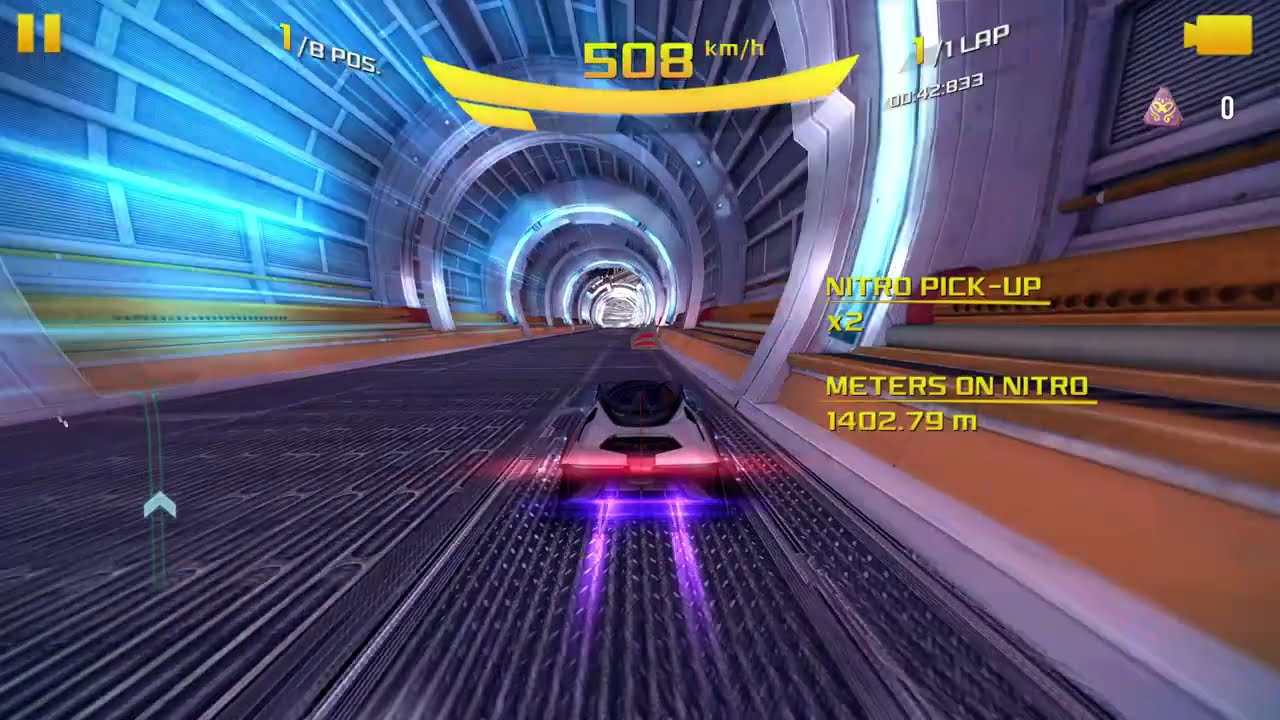 The First Grand Prix Lap - 01:03:920 - Asteroid Chase - Faraday Future FFZERO1