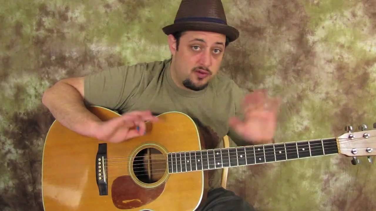 Super Easy Beginner Guitar Lesson on Acoustic - Queen - Another one Bites the Dust - Main Riff Only