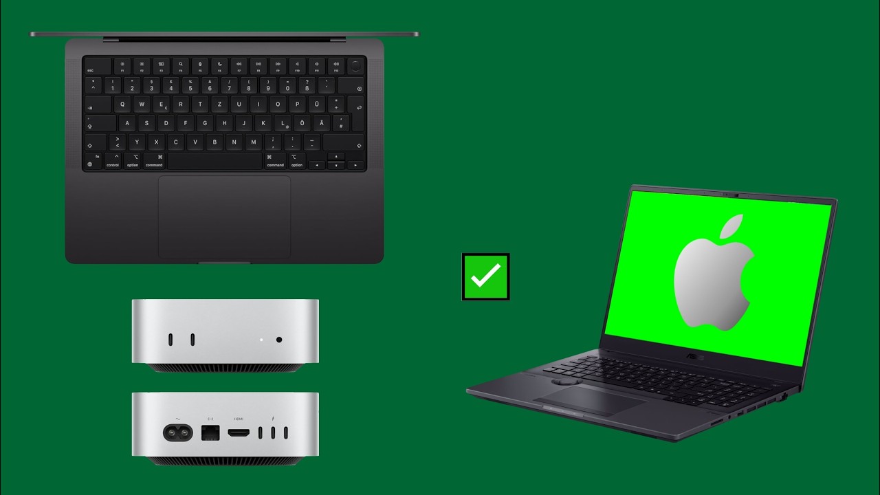 🟢 How to use your PC-Laptop as DISPLAY-SCREEN for MAC MINI 🖥️ or second screen for MAC ✅