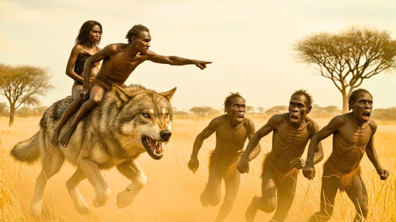 Life Million Years Ago | Primitive Man Struggles Against the Power of the Super Beast