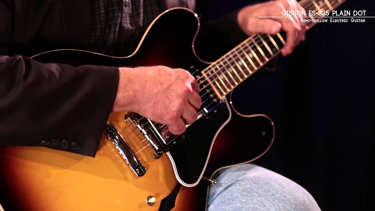 Gibson ES-335 Dot Plain-top Electric Guitar