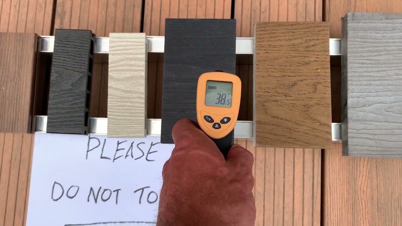 AB Commercial Decking - Decking Temperature Test