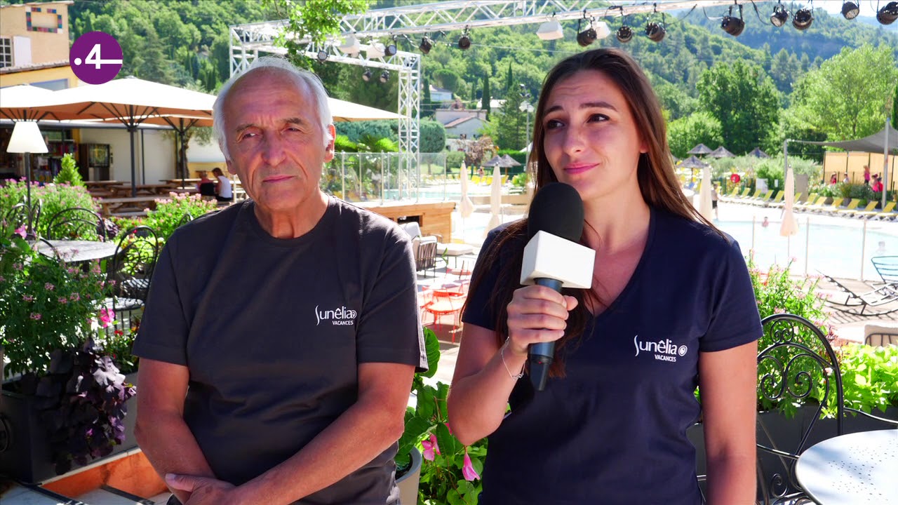 Camping Sunêlia l'Hippocampe dans les Alpes de Haute Provence
