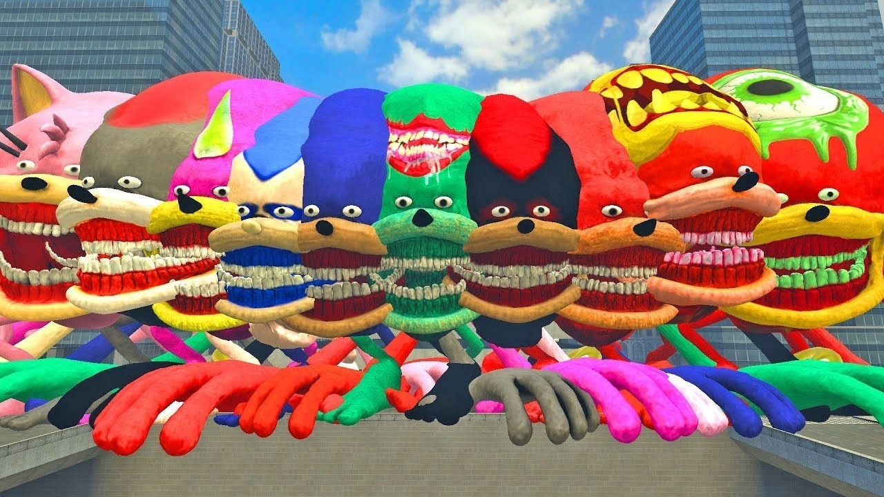 Garry’s Mod Combat: Shin Sonic Tapes Fight for Victory!