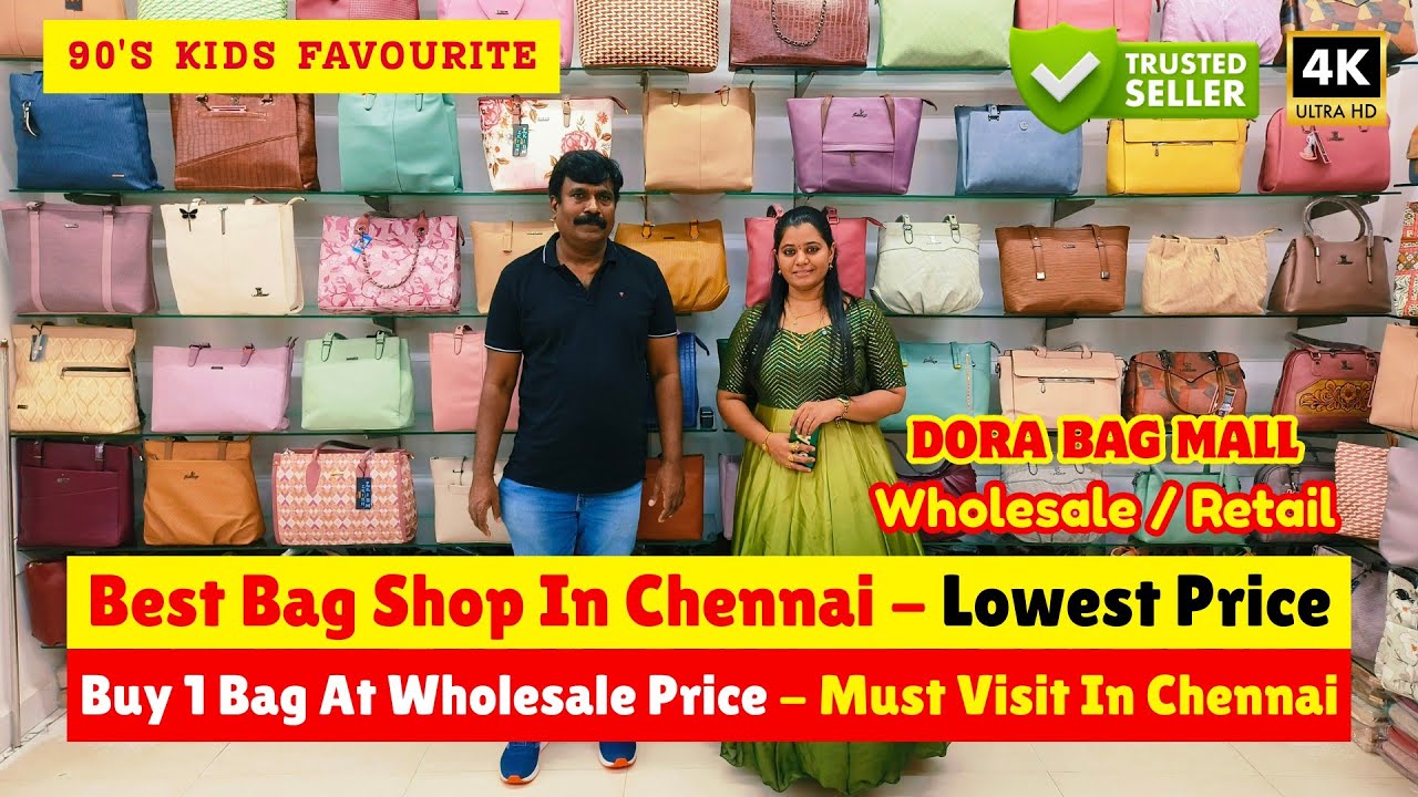 ➡️💥 Best Bag Shop In Chennai 💥 Lowest Price 💥 Dora Bag Mall Besant Nagar | Priya Just Know Fashion