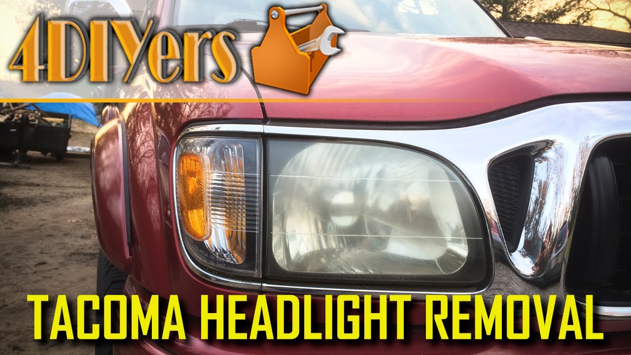 How to Remove the Headlights on a 2001 to 2004 Toyota Tacoma