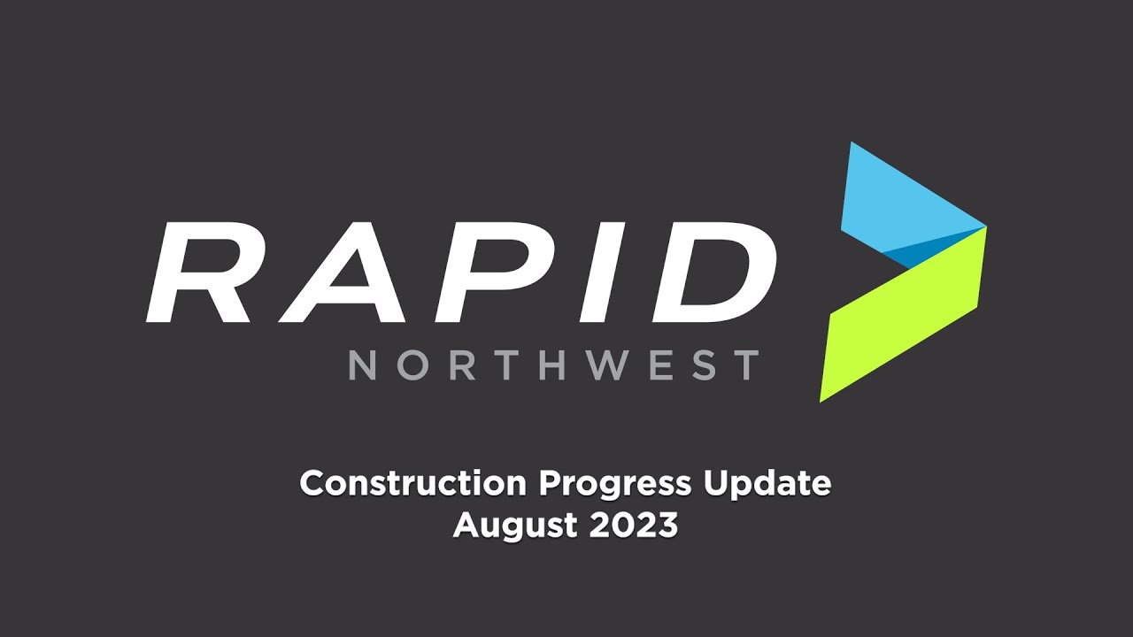 RAPID BRT Construction Update - August 2023