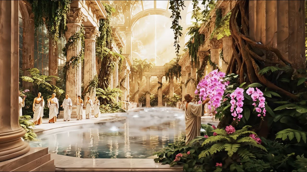 Stay a While 🌌 Celestial Garden of Deep Serenity (4K)