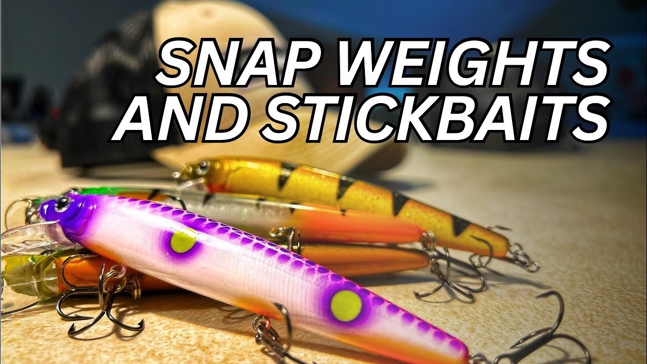 How To: Trolling Snap Weights & Stickbaits