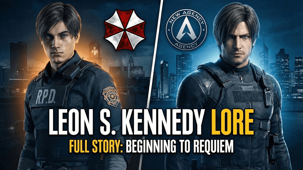 Leon S. Kennedy FULL Story: Complete Resident Evil Lore to Requiem