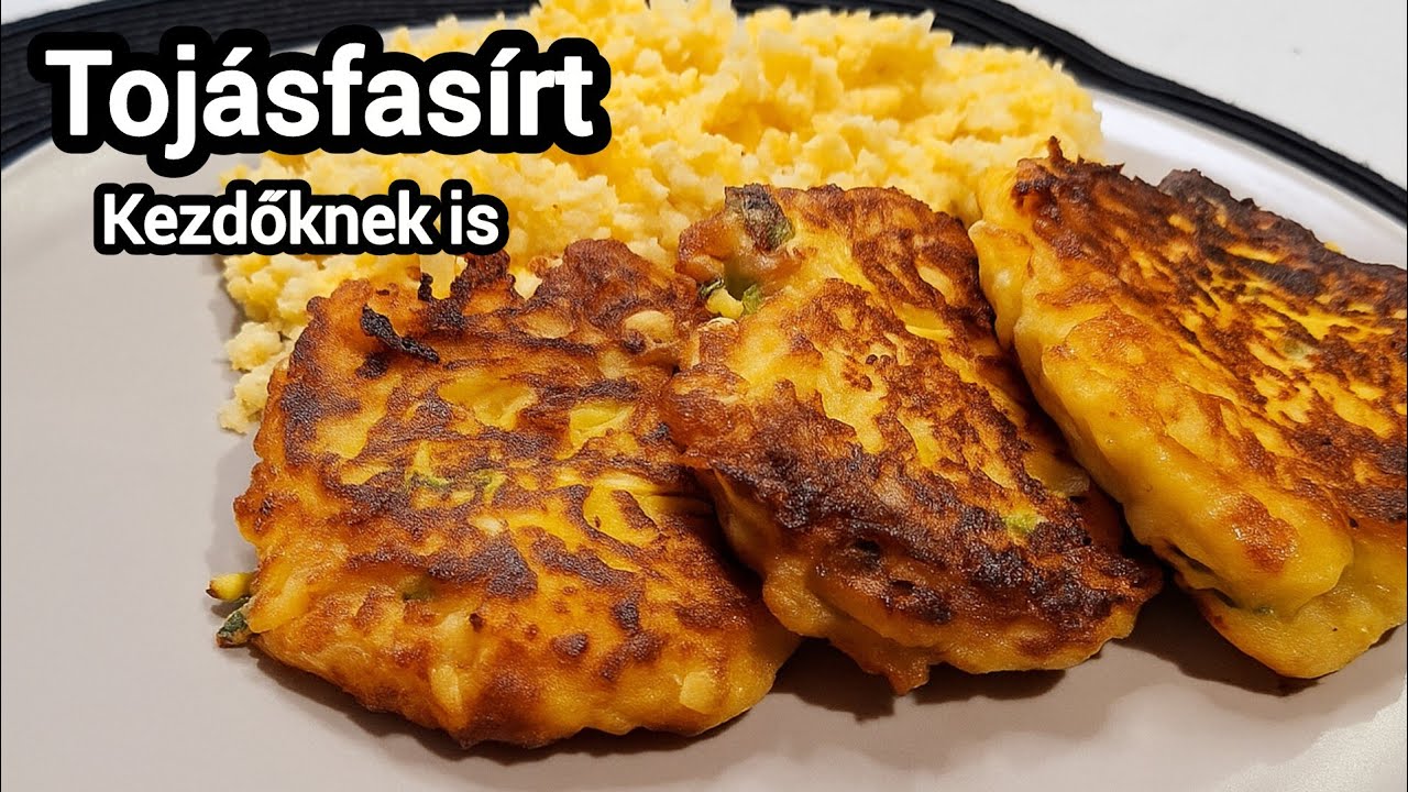 Tojás fasírt. Kezdőknek is.