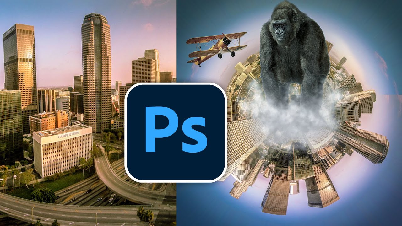 How to make tiny planets in Photoshop, King Kong Style