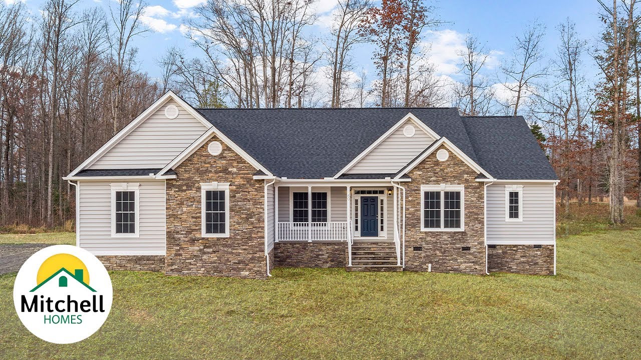 Albemarle Craftsman Home Design Tour • Mitchell Homes