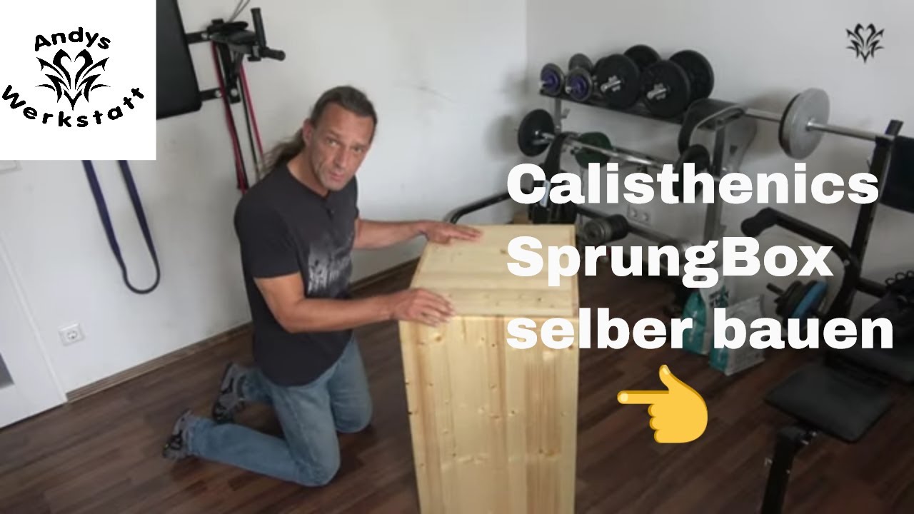 Calisthenics Trainingsbox / Sprungkasten selber bauen