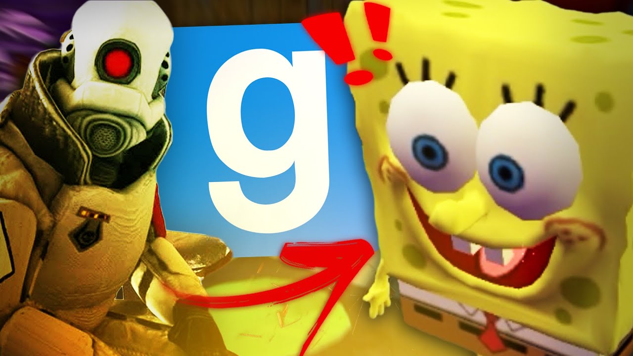 ALGUÉM SEGURA O BOB ESPONJA | Gmod Prop Hunt Ft. Bitgamer, Umild, Scott e Neonny