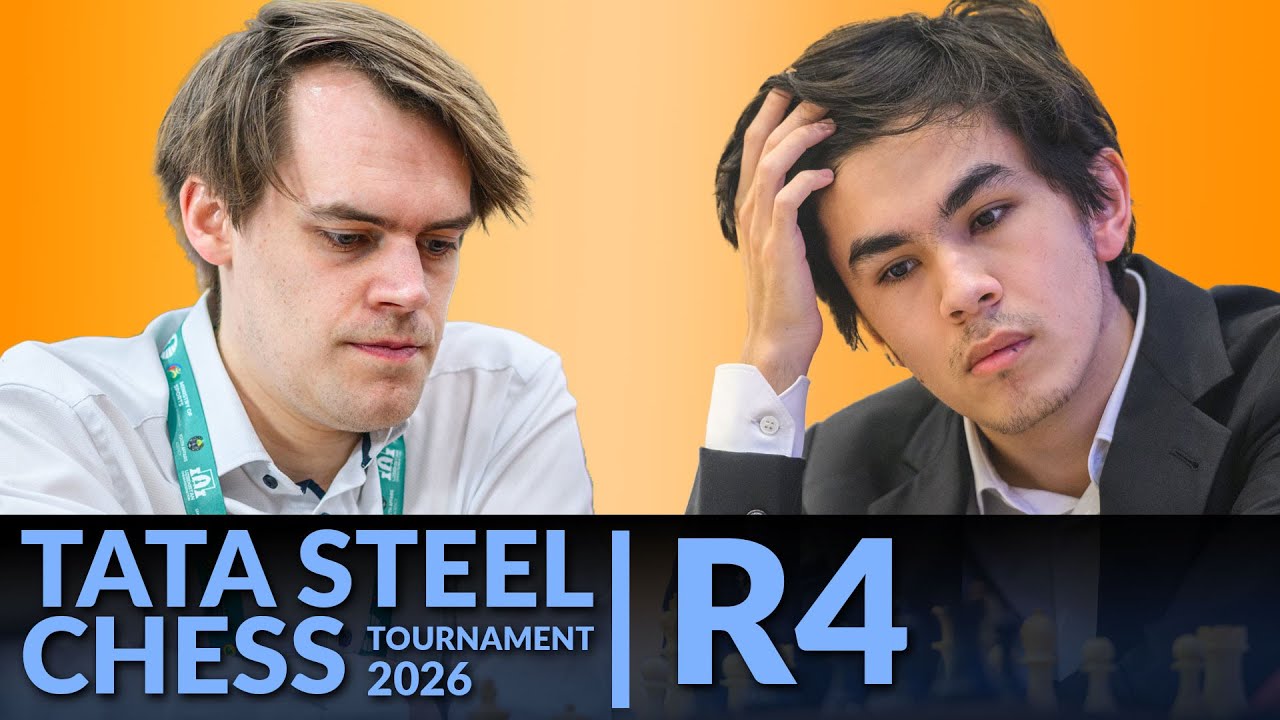King's Indian Killer | Matthias Blübaum vs Javokhir Sindarov | Tata Steel Masters Round 4