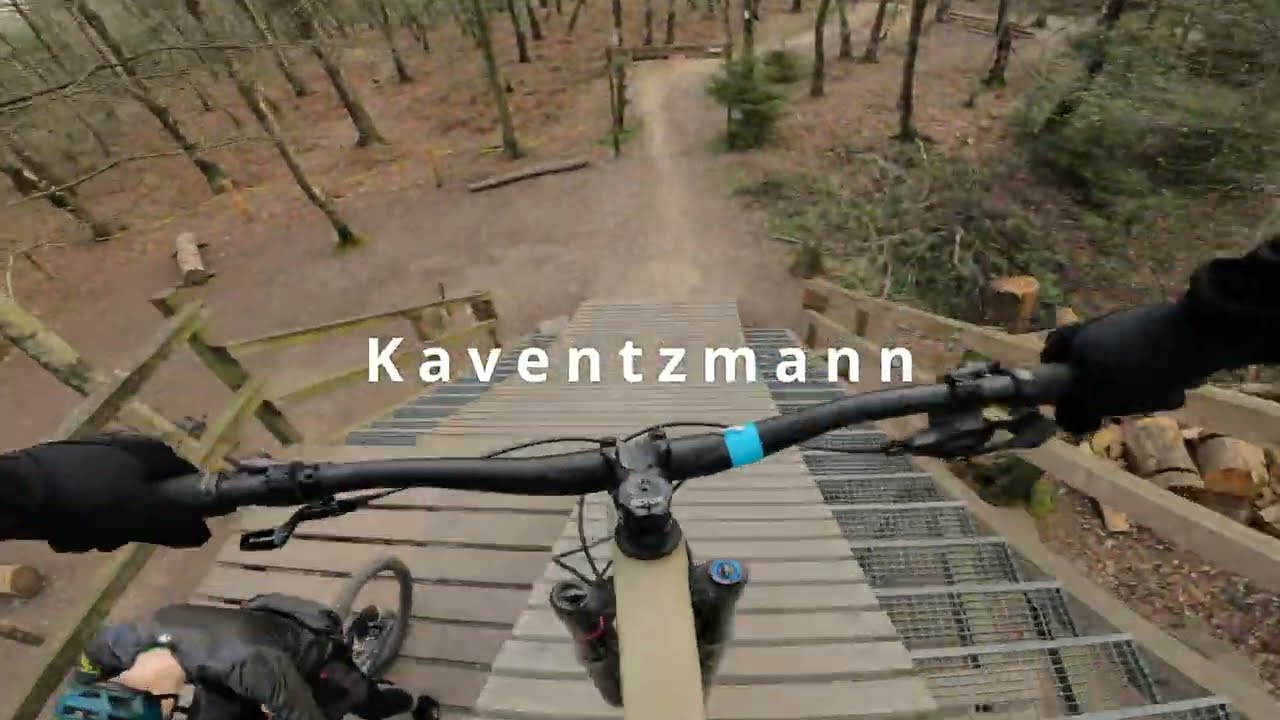 Bikepark Dreiländereck Aachen - GFAC - Cube Stereo One77 - RAW - März 2022