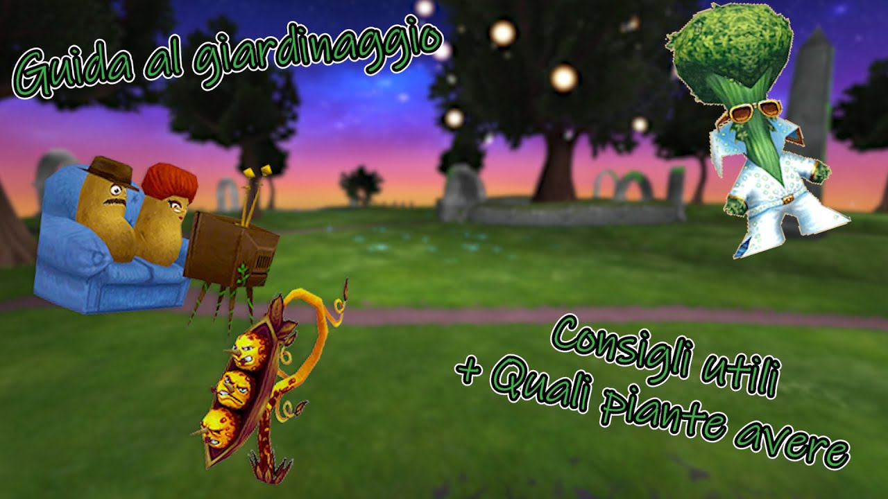 Wizard101 ITA - Guida al giardinaggio + Piante più utili