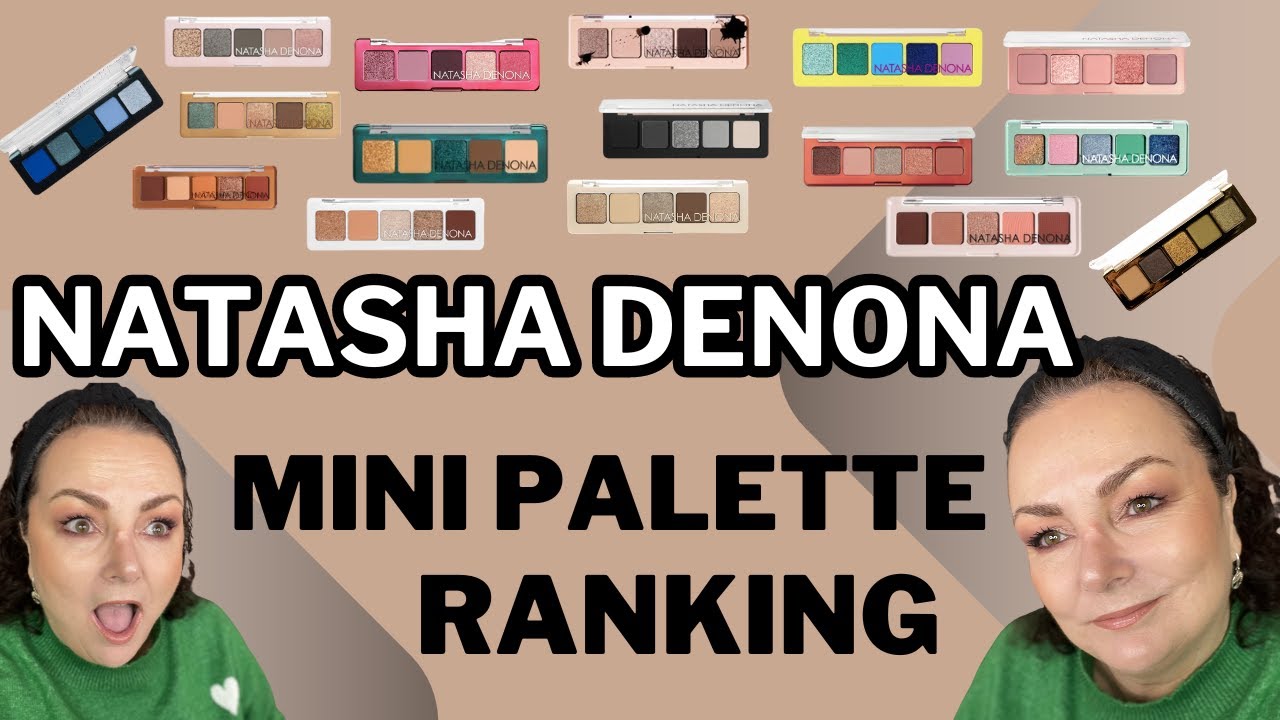 Мой рейтинг мини-палеток Natasha Denona! Узнайте, какая из них самая лучшая!