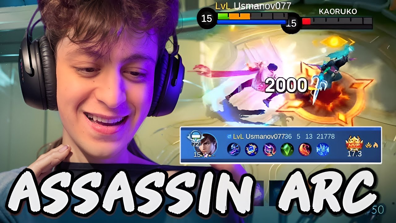 Immortal Rankda 36 Kills 😱 Gusionda | Mobile Legens Uzbekistan