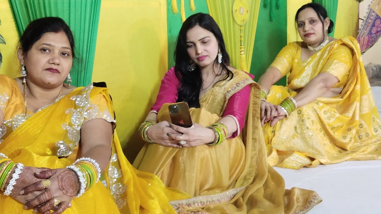 हल्दी की रस्म Vlog by Reena #wedding #dance 