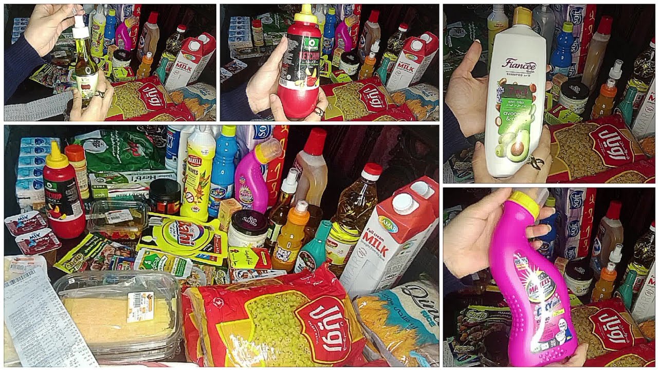 🛒 مشتريات خزين البيت في اخر شهر في السنه 🛒🌿