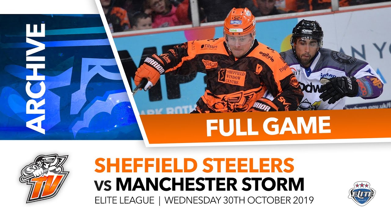 STEELERS TV ARCHIVE | Sheffield Steelers v Manchester Storm - 30/10/19