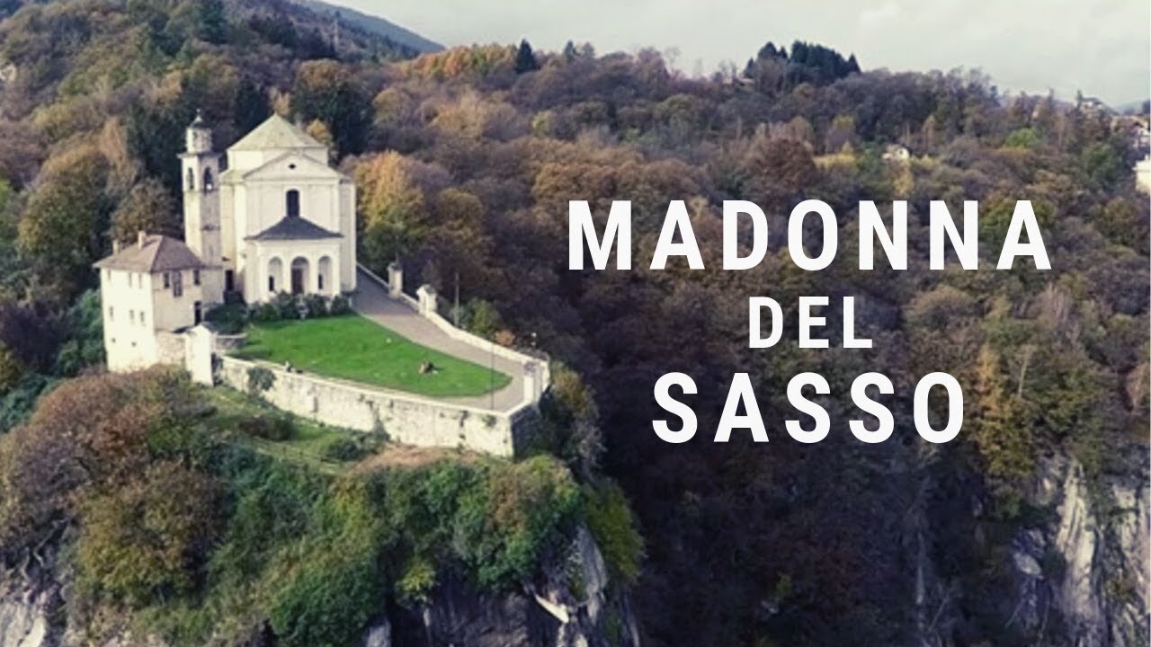 Madonna del Sasso con drone ⛪️ Lago d'Orta (Novara/VCO)