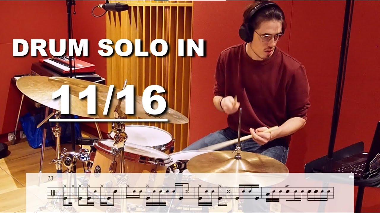 Ari Hoenig - 11/16 drum solo transcription (by Alfio Laini)