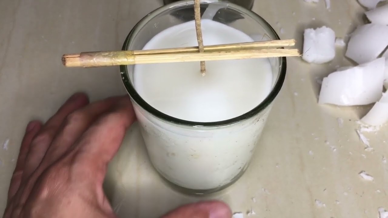 Candle Tutorial paraan ng paggawa ng kandila sa baso ng walang butas sa gitna