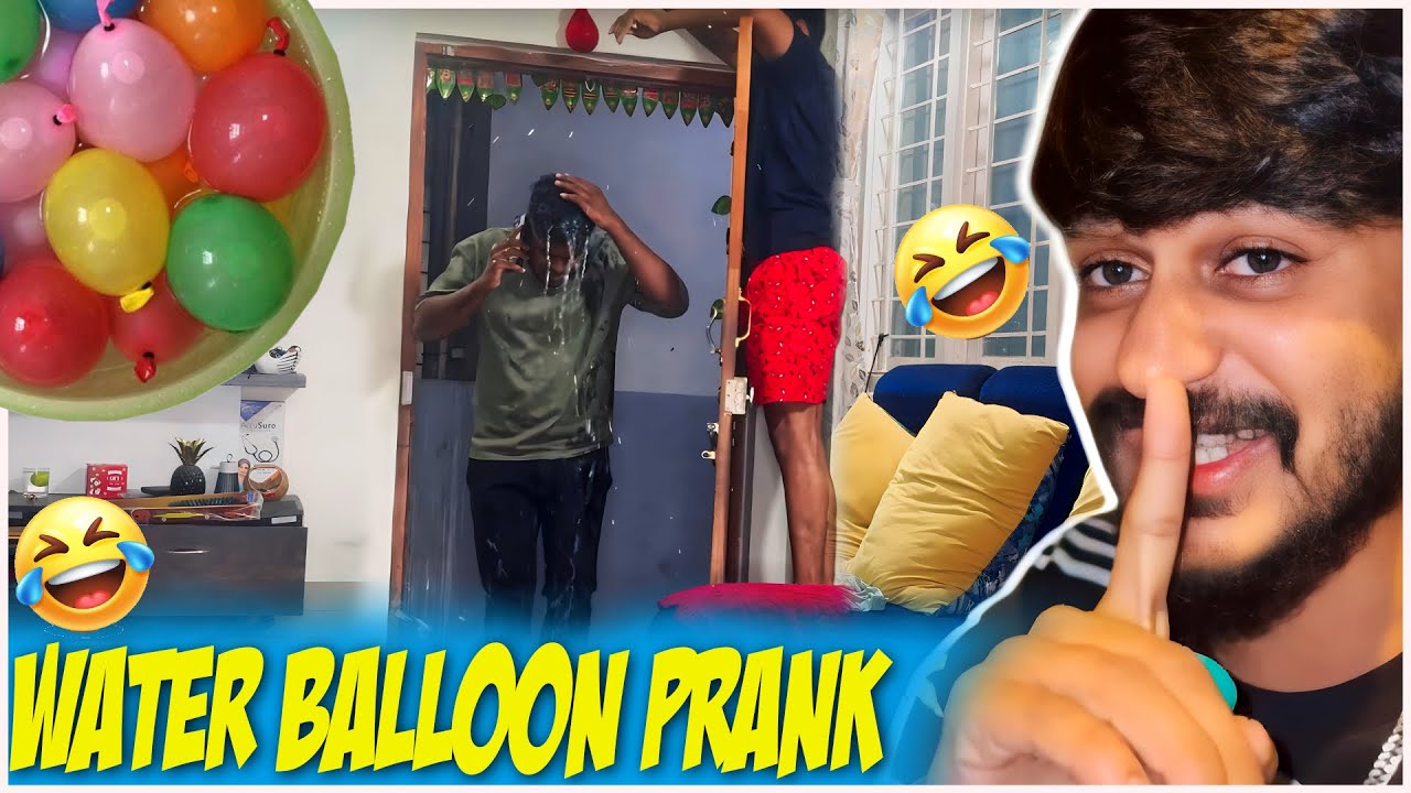 Water Balloon Prank 😂 | Super Funny | Samsameer_insta