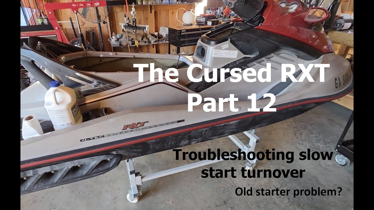 The Cursed RXT Part 12 - Slow turnover a starter issue?