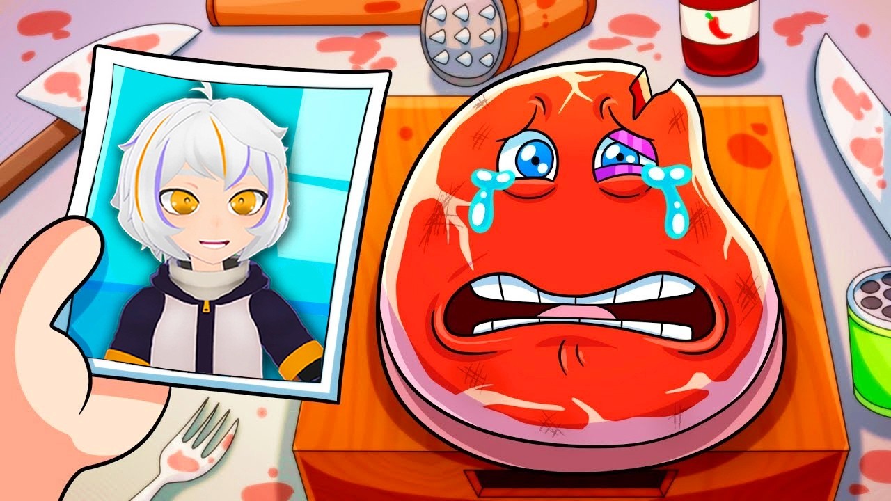 EL TRISTE ORIGEN DE CHARLIE THE STEAK! Animación | ChuyMine REACCIONA a Hornstromp en Español