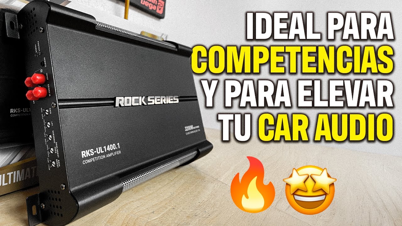¡ESTE AMPLIFICADOR ES IDEAL PARA TU SISTEMA DE SONIDO! 😍🔥 |  Rock Series RKS-UL1400.1