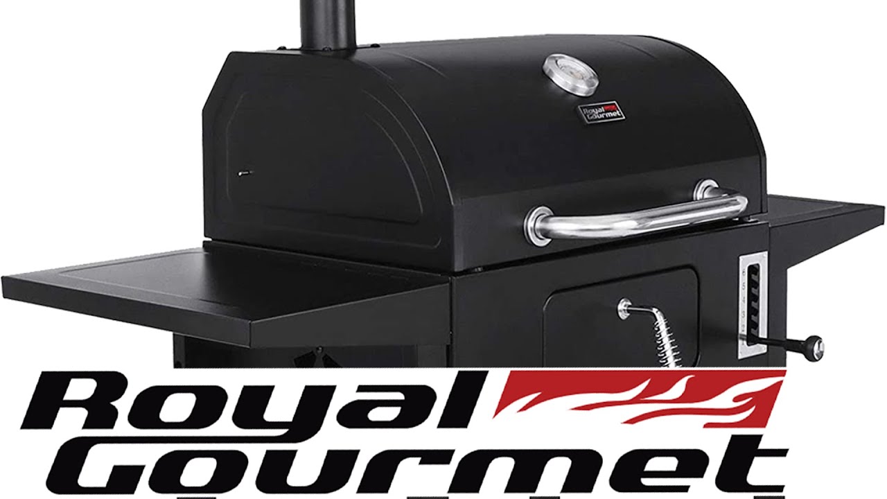 Угольный гриль Royal Gourmet 24 дюйма в сборе
