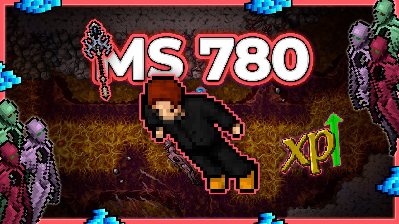 MS 780 Hunt Solo Brain Grounds (Prey Atk) 9.8kk/h Raw + 1.2kk Profit - Tibia Hunt [15.12]