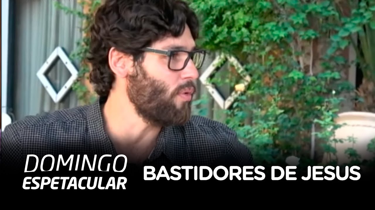 Domingo Espetacular mostra os bastidores da gravação da crucificação de Jesus