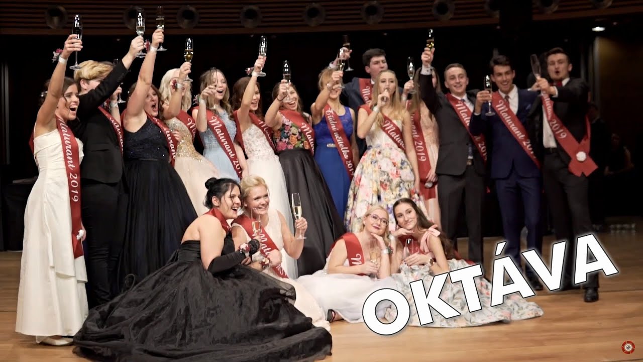 Maturitní ples - OKTÁVA Gymnázium Úpice 2019
