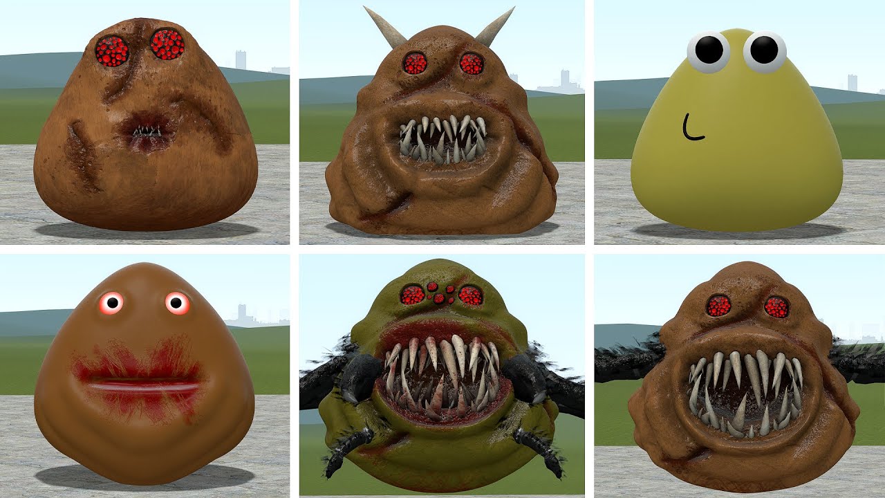 I BECOME ALL CURSED POU BOU'S REVENGE FAMILY in Garry's Mod!