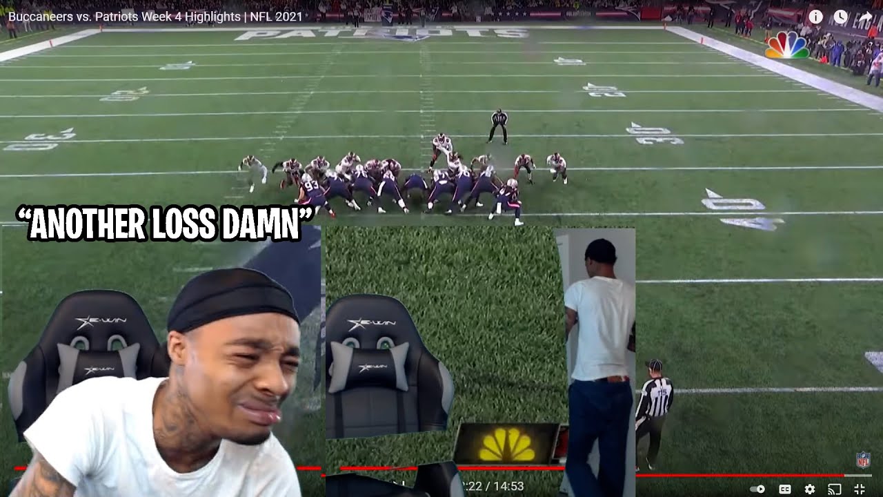 FlightReacts CRIES AGAIN after Buccaneers vs. Patriots Week 4 Highlights | NFL 2021 REACTION 🤣🤣🤣😭😭