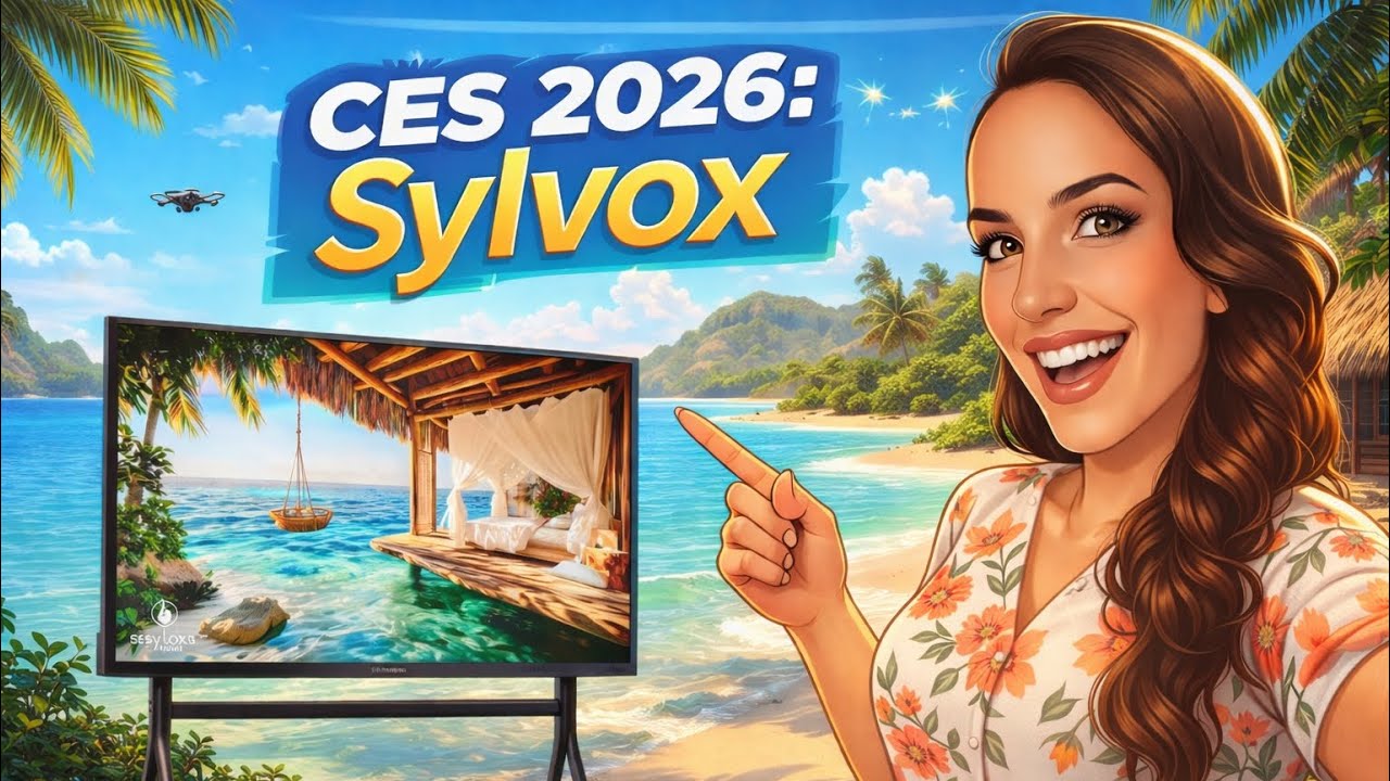 Best of CES 2026: Sylvox Outdoor TVs Full Booth Tour