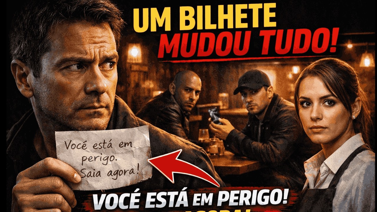 Ele Recebeu Um Bilhete Durante o Jantar… e Isso Salvou Sua Vida