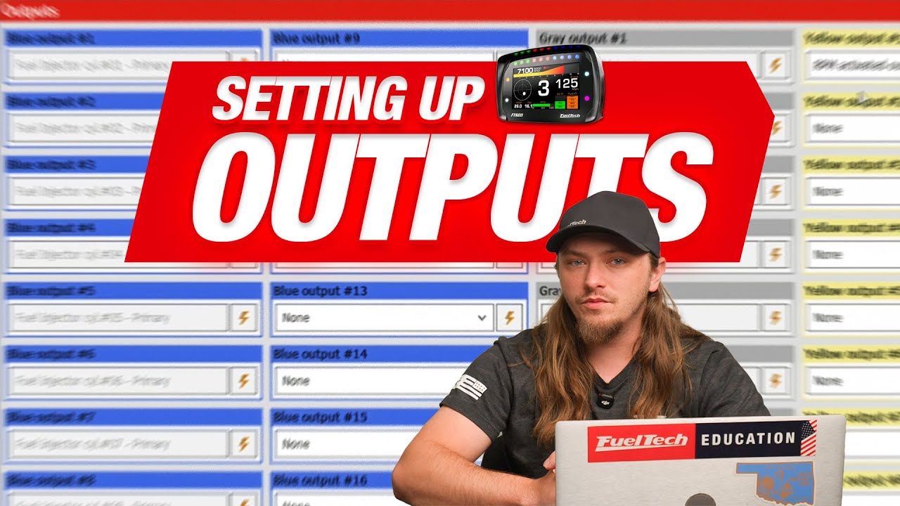 Как настроить выходные сигналы в FuelTech PowerFT | Техническое руководство