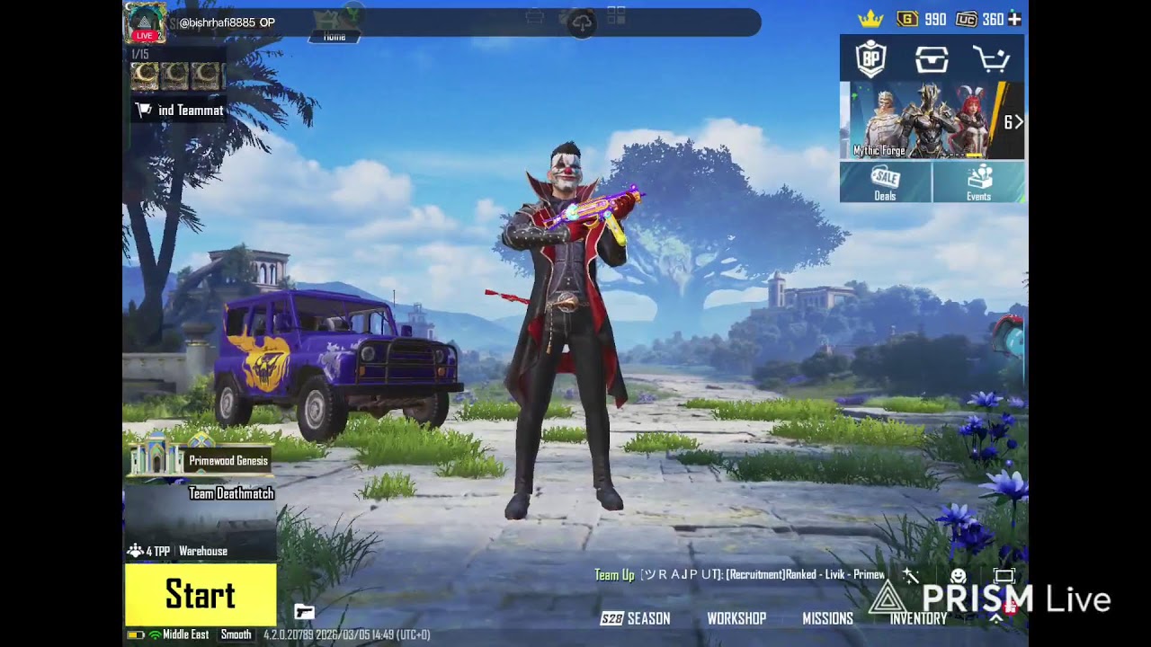 pub b live streaming