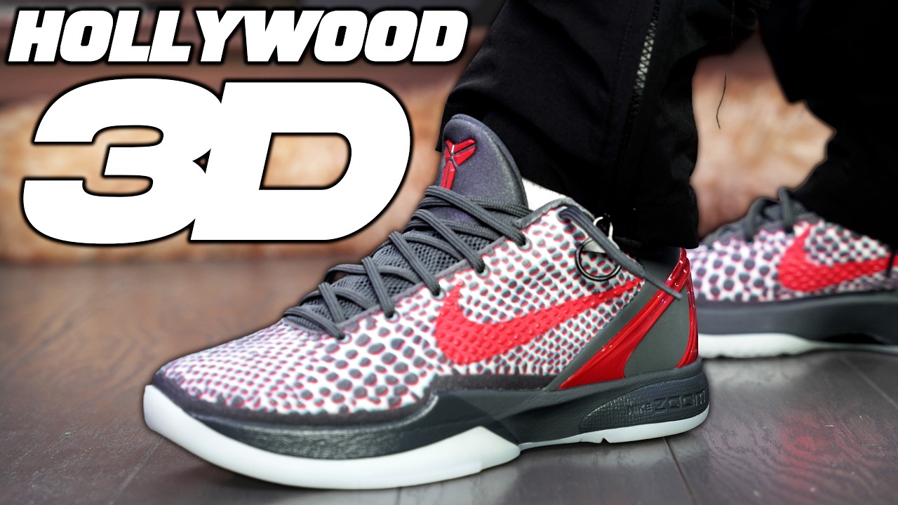 Подробный обзор кроссовок Nike Kobe 6 Protro All-Star 3D Hollywood
