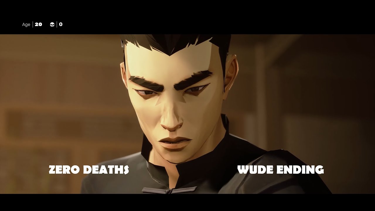 Beating Sifu at age 20 - Zero deaths Wude Ending + No shortcuts - All boss fights - No commentary