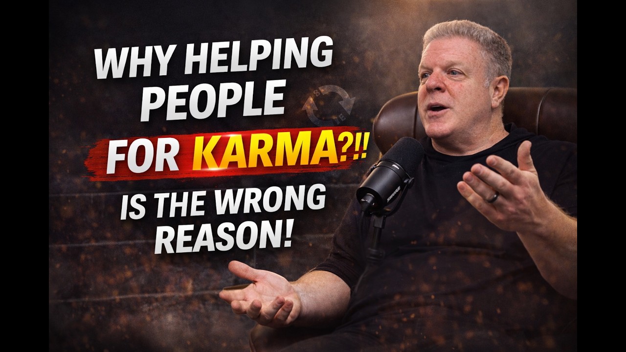 Why HELPING People for KARMA Is the WRONG Reason!!