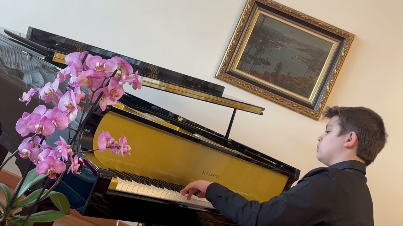 Wolfgang Amadeus Mozart, Edelweiss, Sonate in F dur, K 332, No.12, Keymaster, Piano, 1783