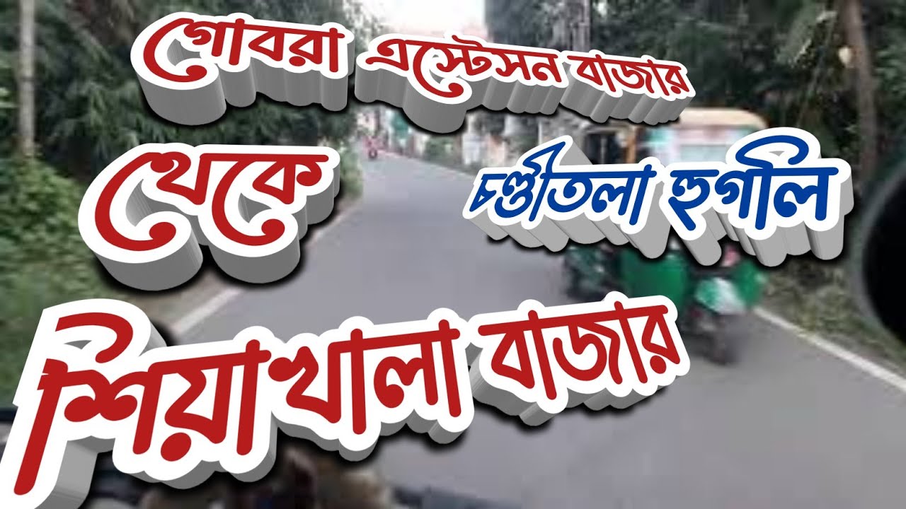 Gobra Station To Sheakhala By Van | Gobra Dankuni To Sheakhala By Road | Road View | Hooghly